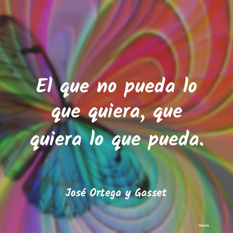 Frases de José Ortega y Gasset