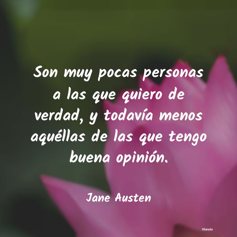 Frases de Jane Austen