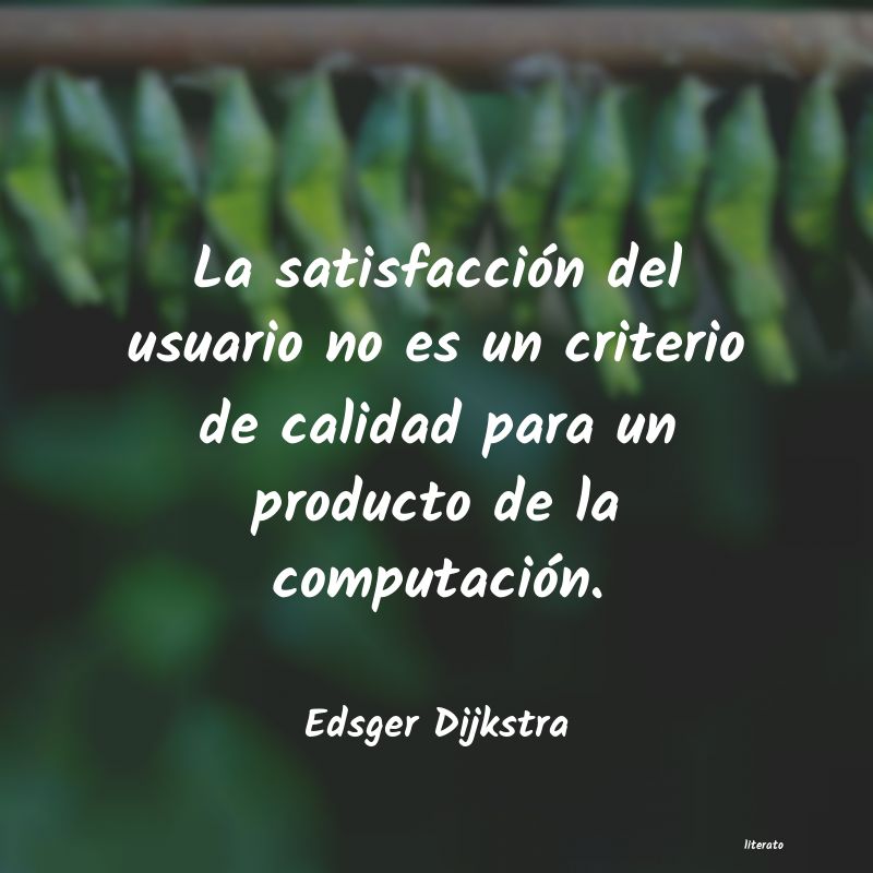 frases de Edsger Dijkstra