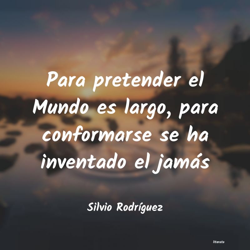 Frases de Silvio Rodríguez