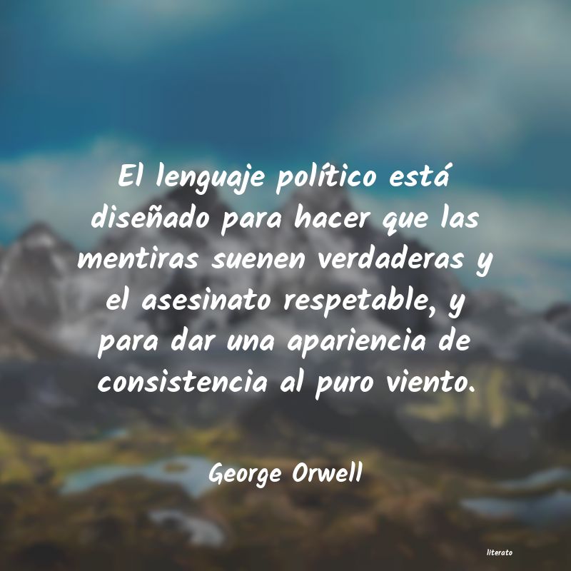 Frases de George Orwell