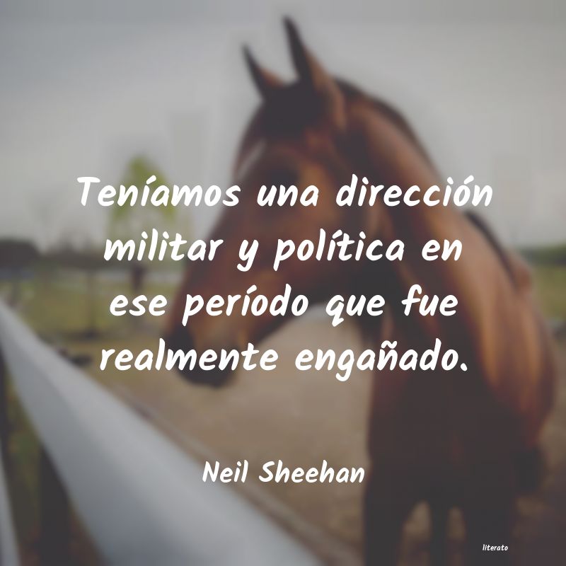 frases de Neil Sheehan