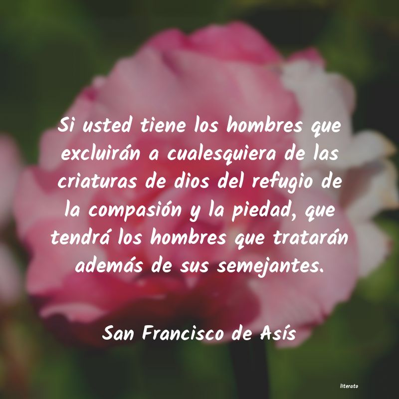 Frases de San Francisco de Asís