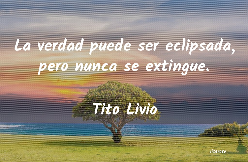 Frases de Tito Livio