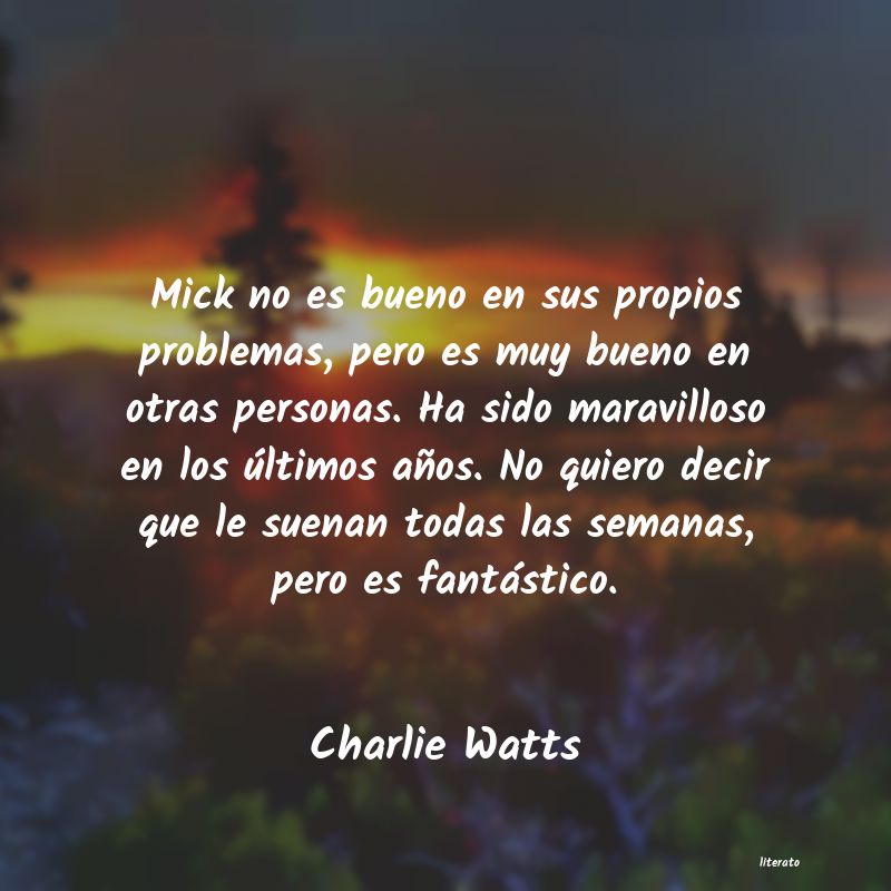 Frases de Charlie Watts
