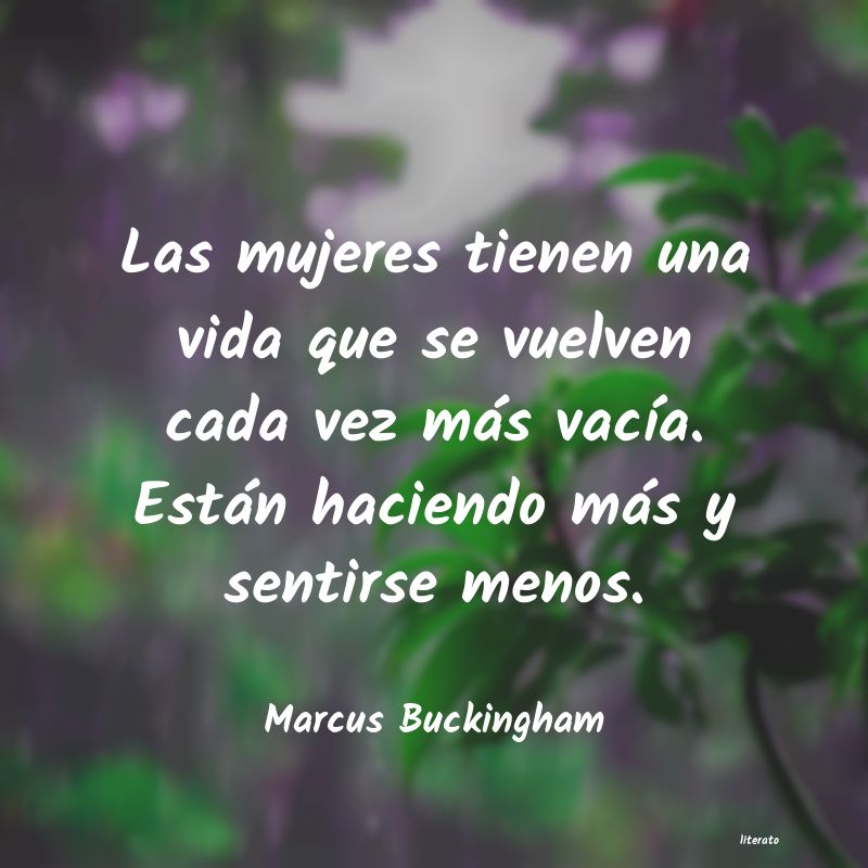 Frases de Marcus Buckingham