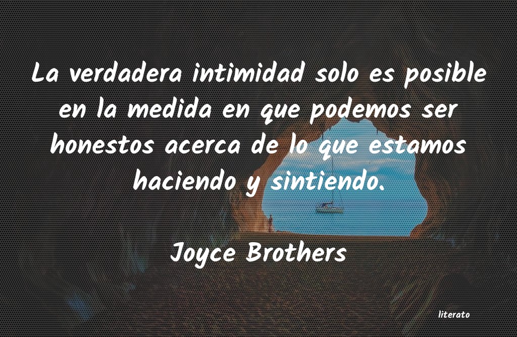 frases de Joyce Brothers