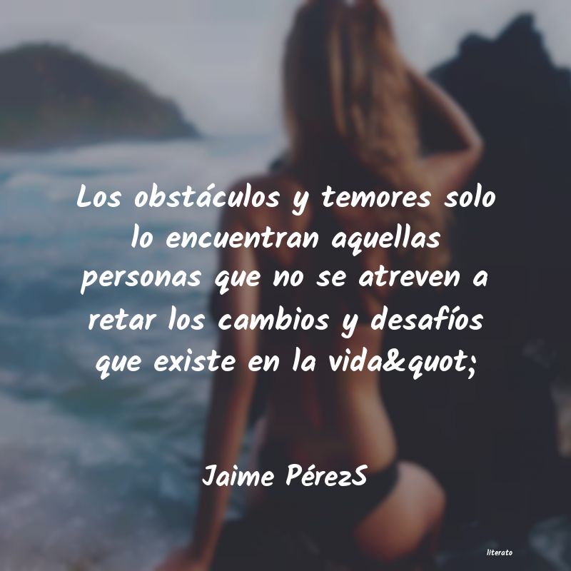 Frases de Jaime PérezS