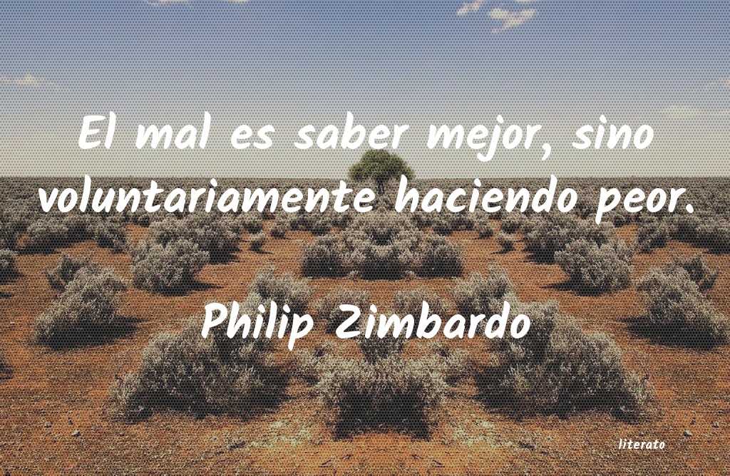 Frases de Philip Zimbardo