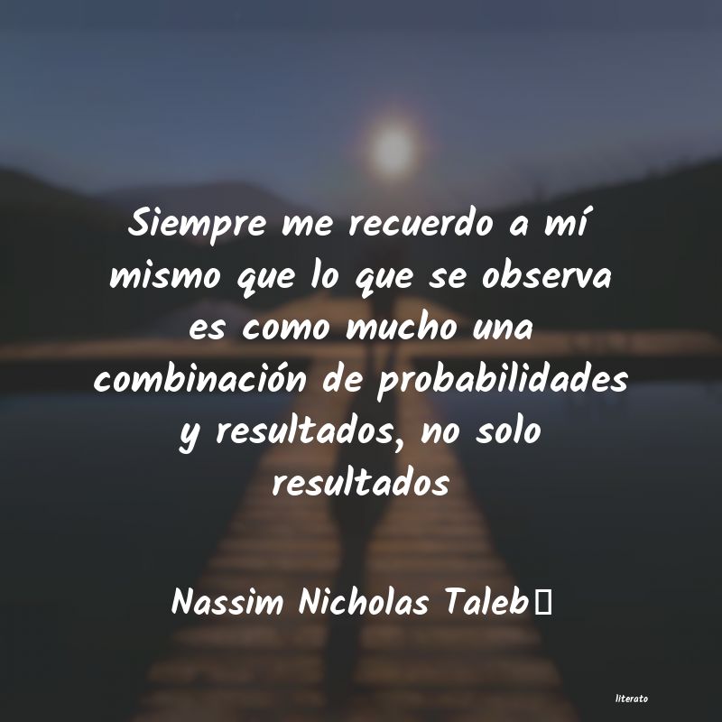 frases de Nassim Nicholas Taleb