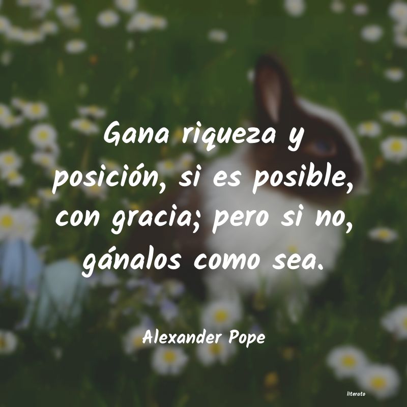 Frases de Alexander Pope