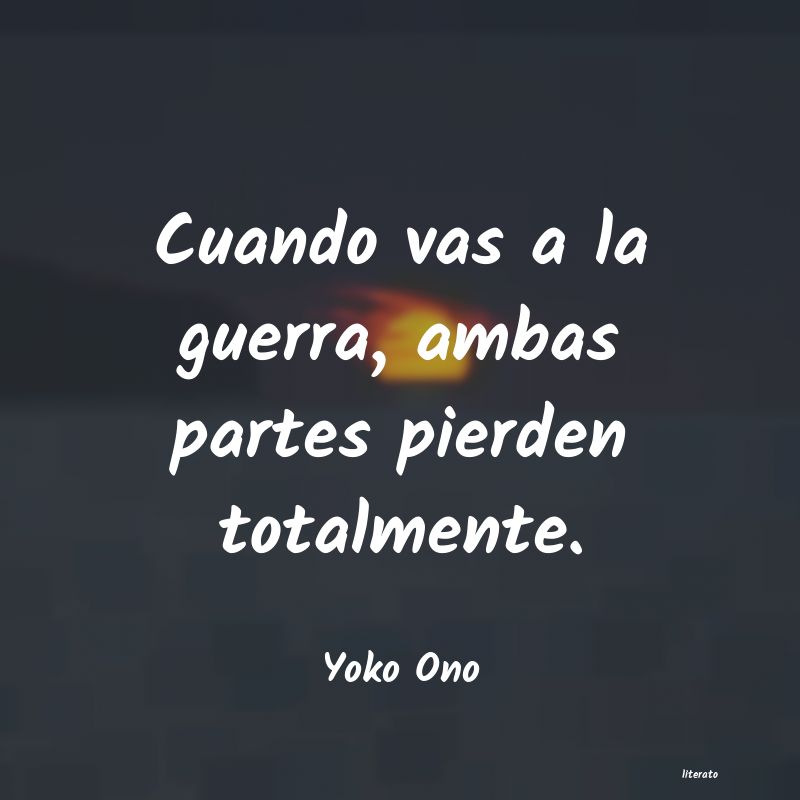 frases de Yoko Ono