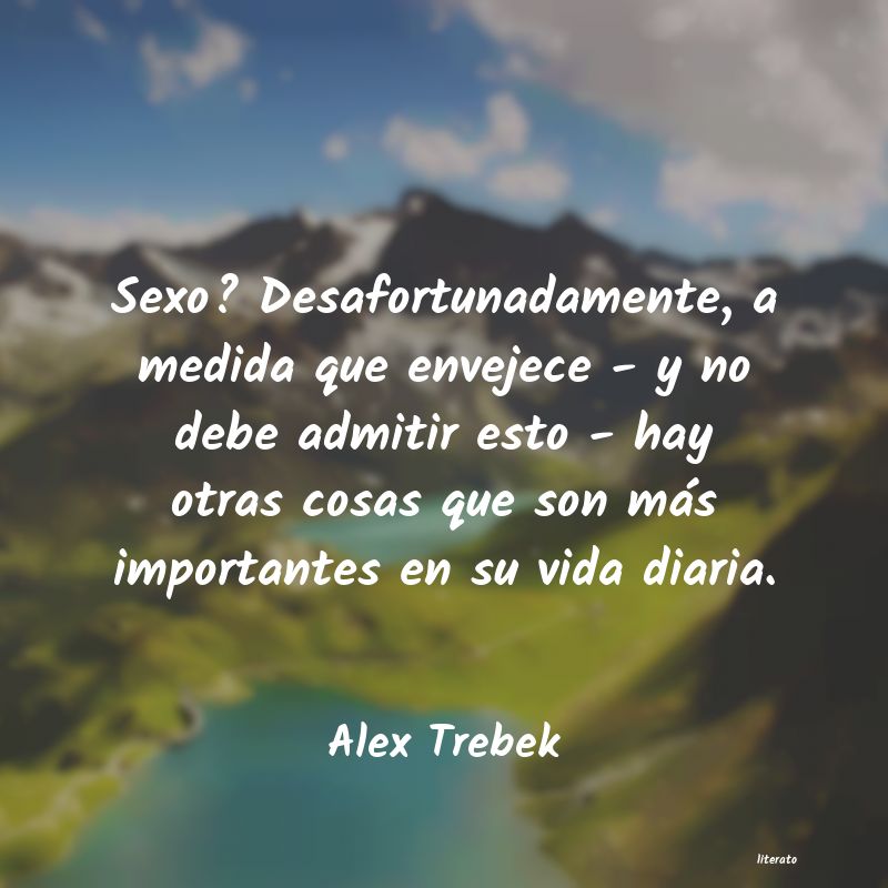 Frases de Alex Trebek