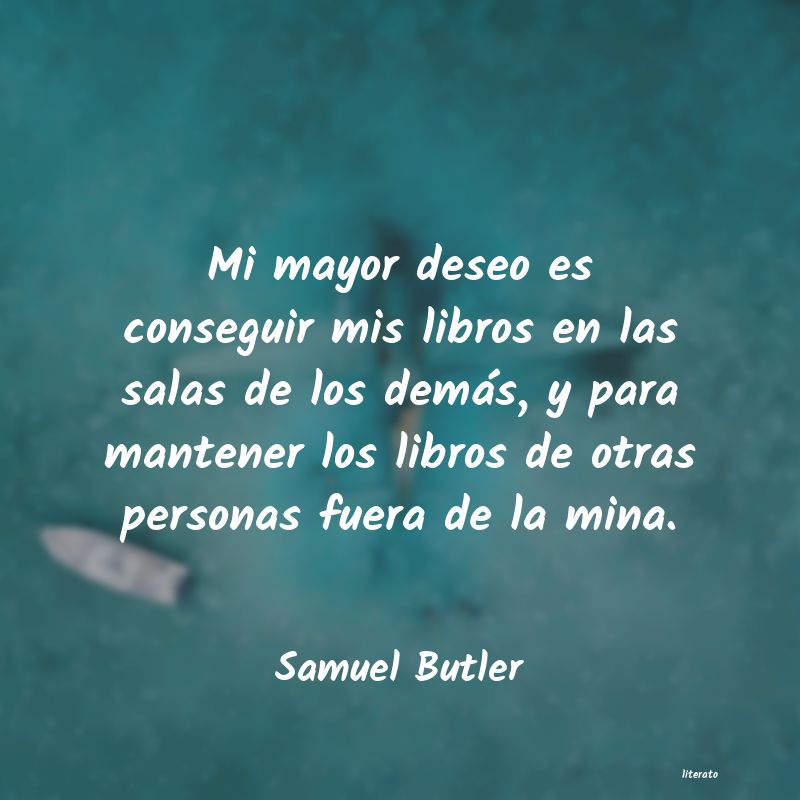 Frases de Samuel Butler