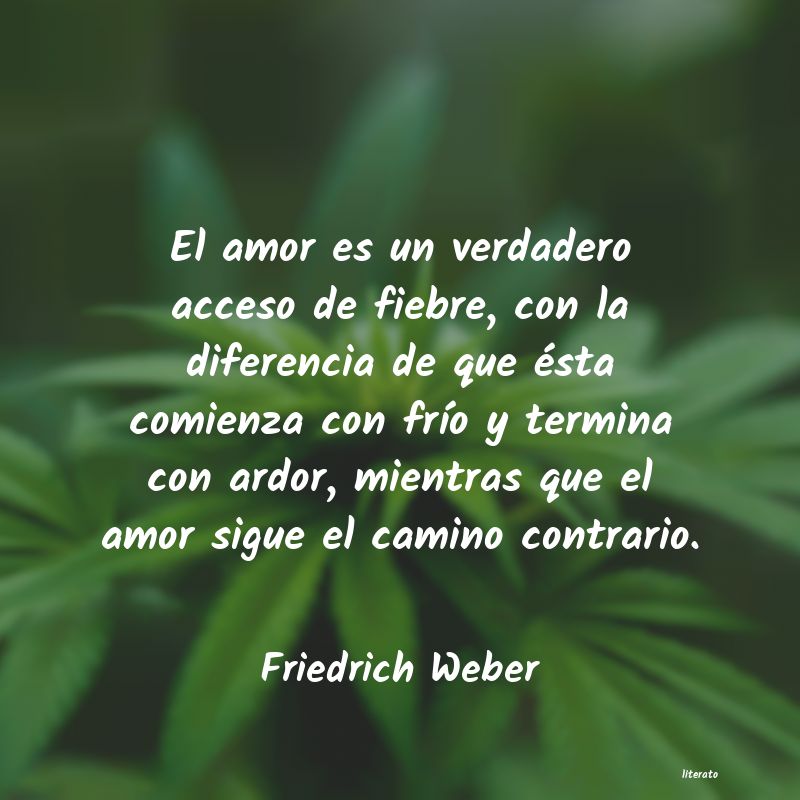 frases de Friedrich Weber