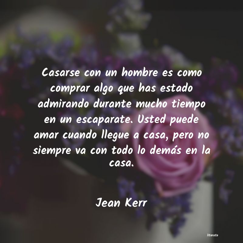 frases de Jean Kerr