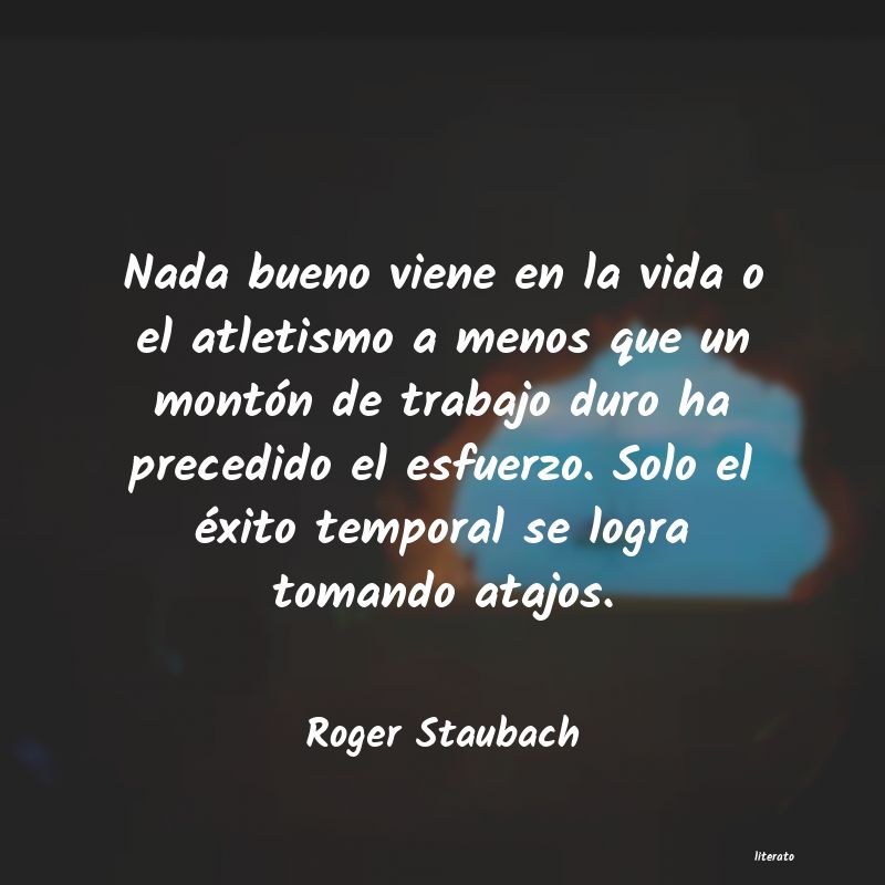 frases de Roger Staubach