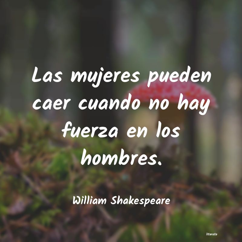 Frases de William Shakespeare