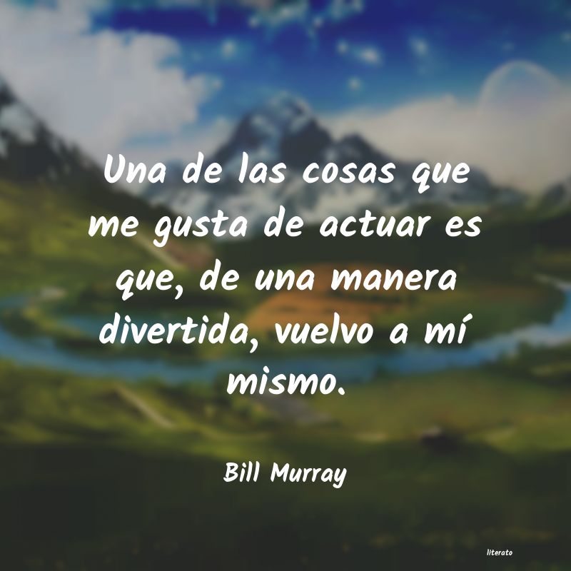 frases de Bill Murray