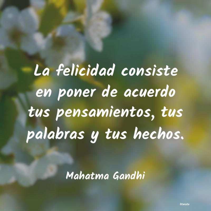 Frases de Mahatma Gandhi