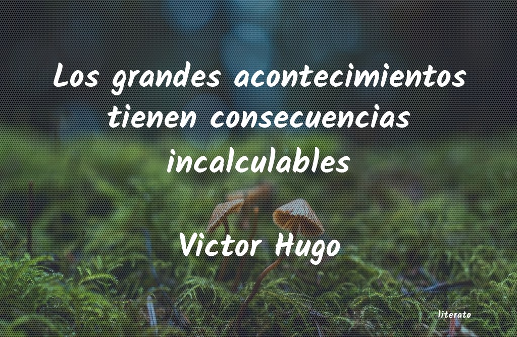 frases de Victor Hugo