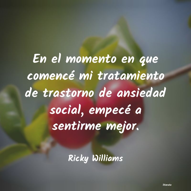 Frases de Ricky Williams