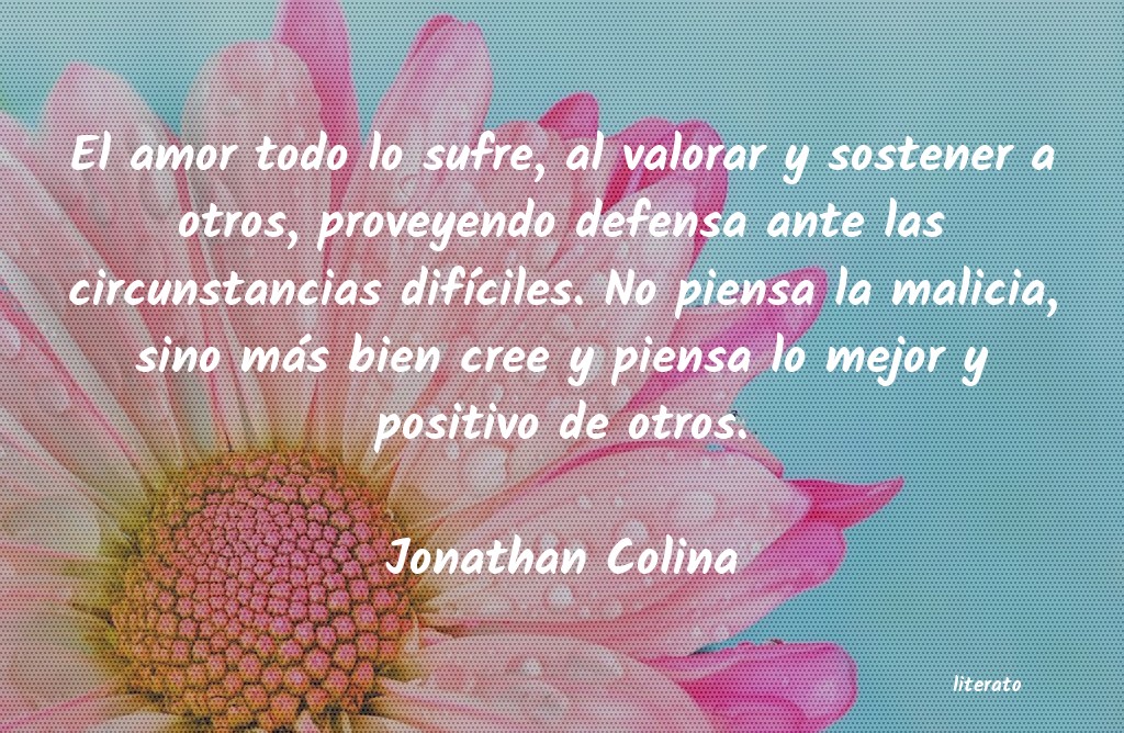 frases de Jonathan Colina