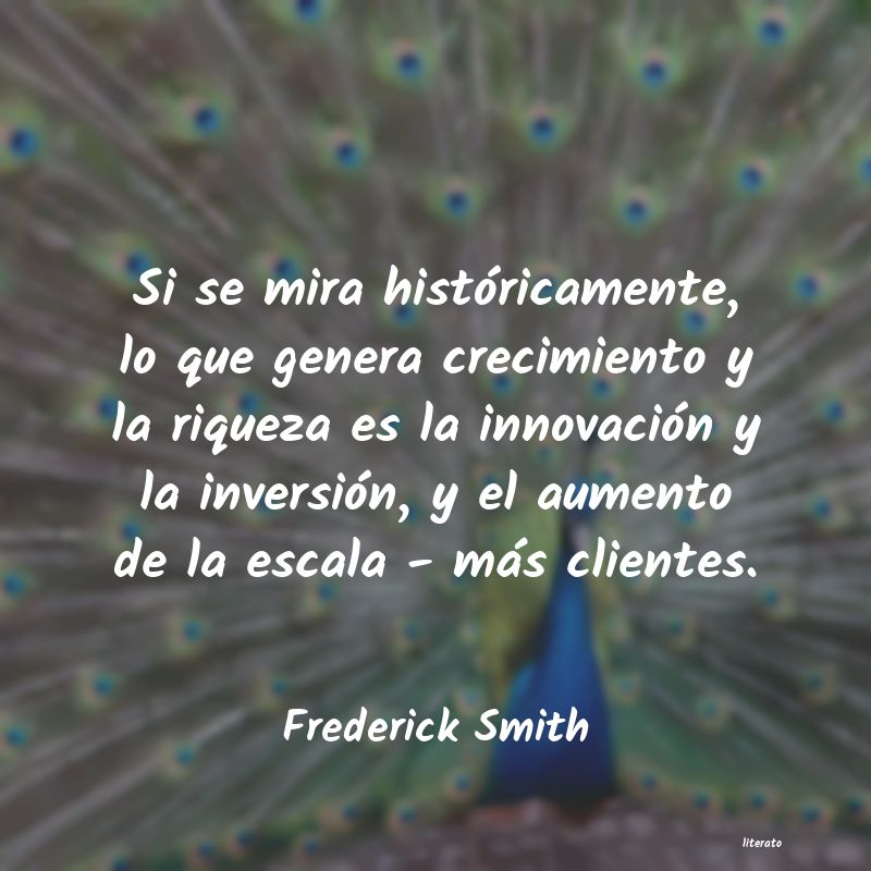 Frases de Frederick Smith