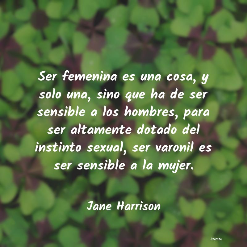frases de Jane Harrison