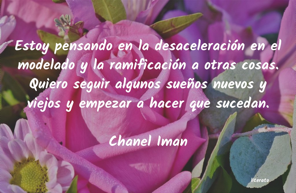 Frases de Chanel Iman