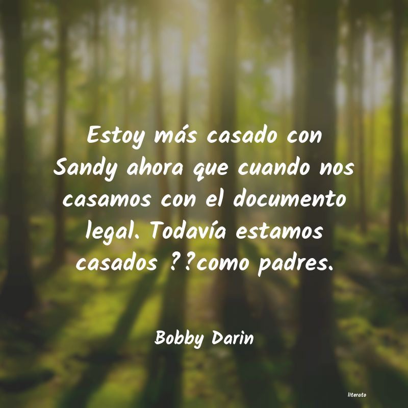 Frases de Bobby Darin