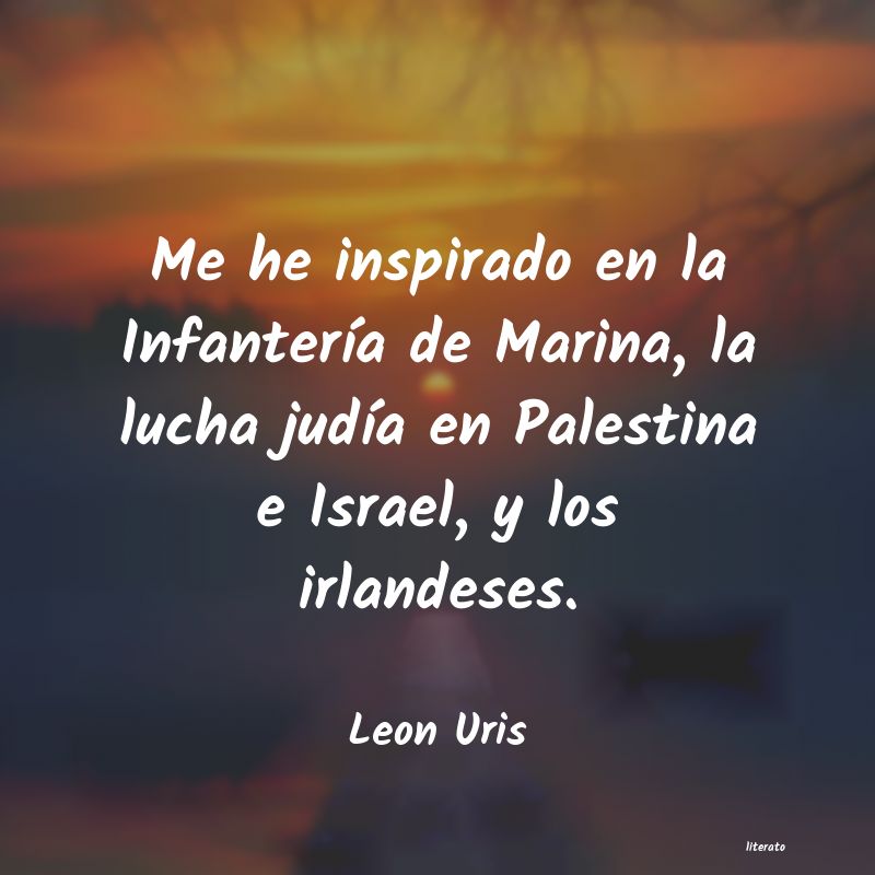 Frases de Leon Uris