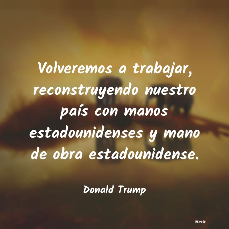 frases de Donald Trump