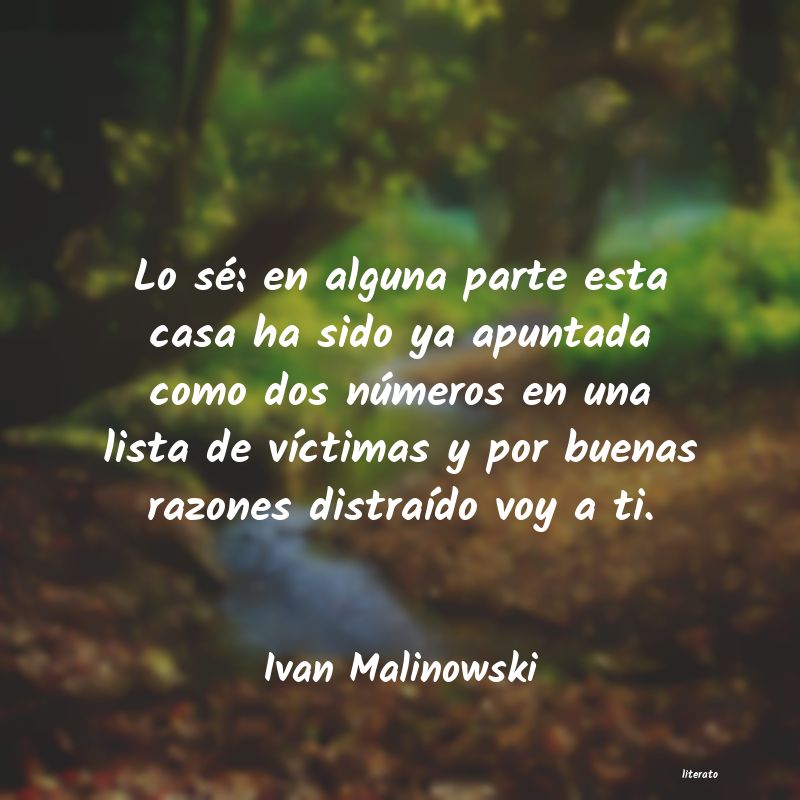frases de Ivan Malinowski