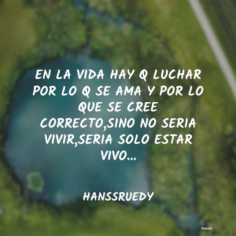 frases de HANSSRUEDY