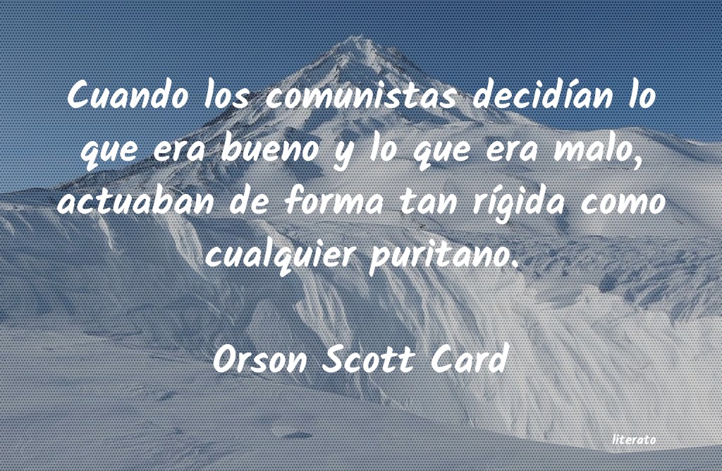 frases de Orson Scott Card