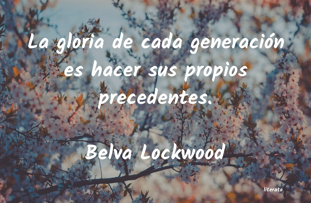 frases de Belva Lockwood