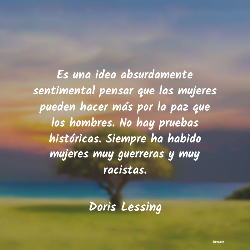 Frases de Doris Lessing