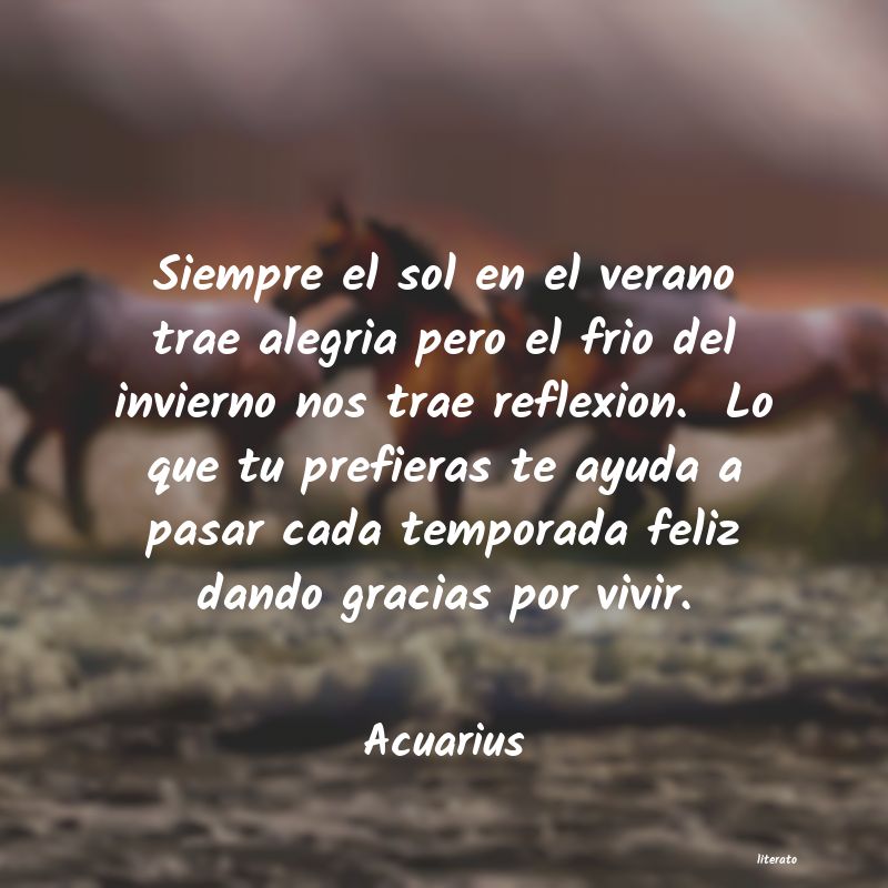 Frases de Acuarius