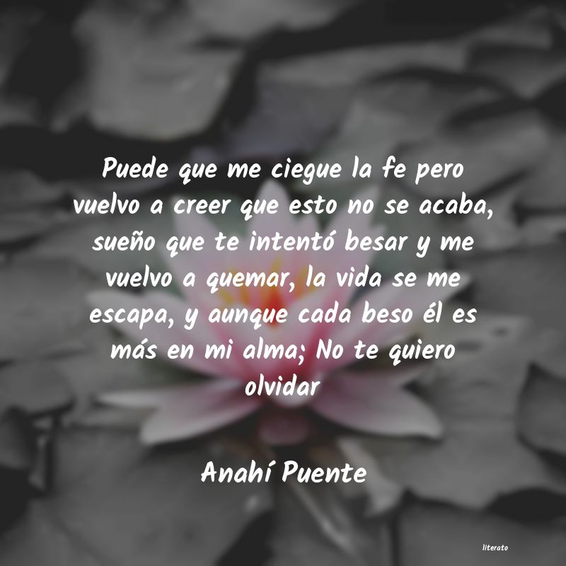 Frases de Anahí Puente