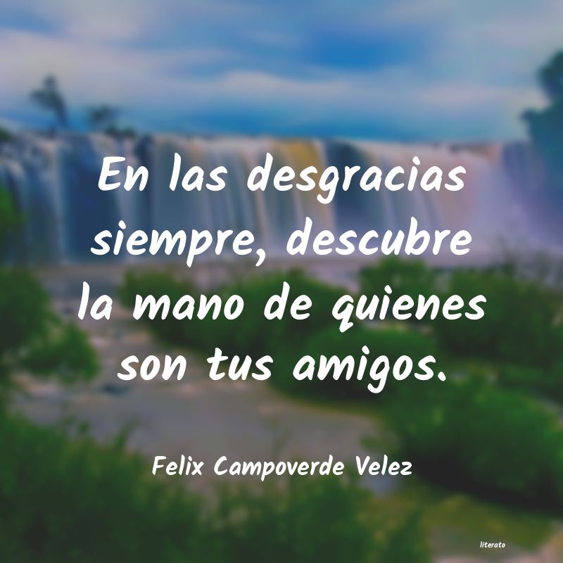 Frases de Felix Campoverde Velez