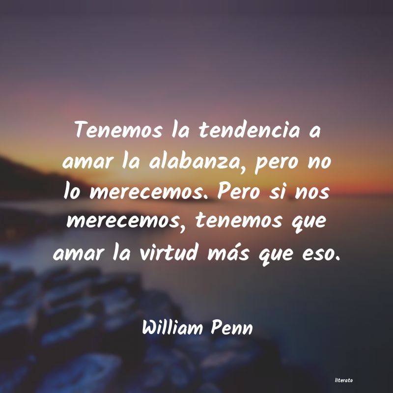 frases de William Penn