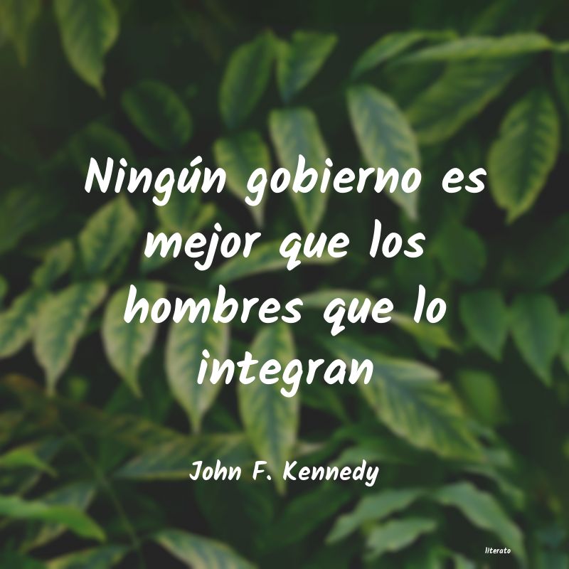 frases de John F. Kennedy