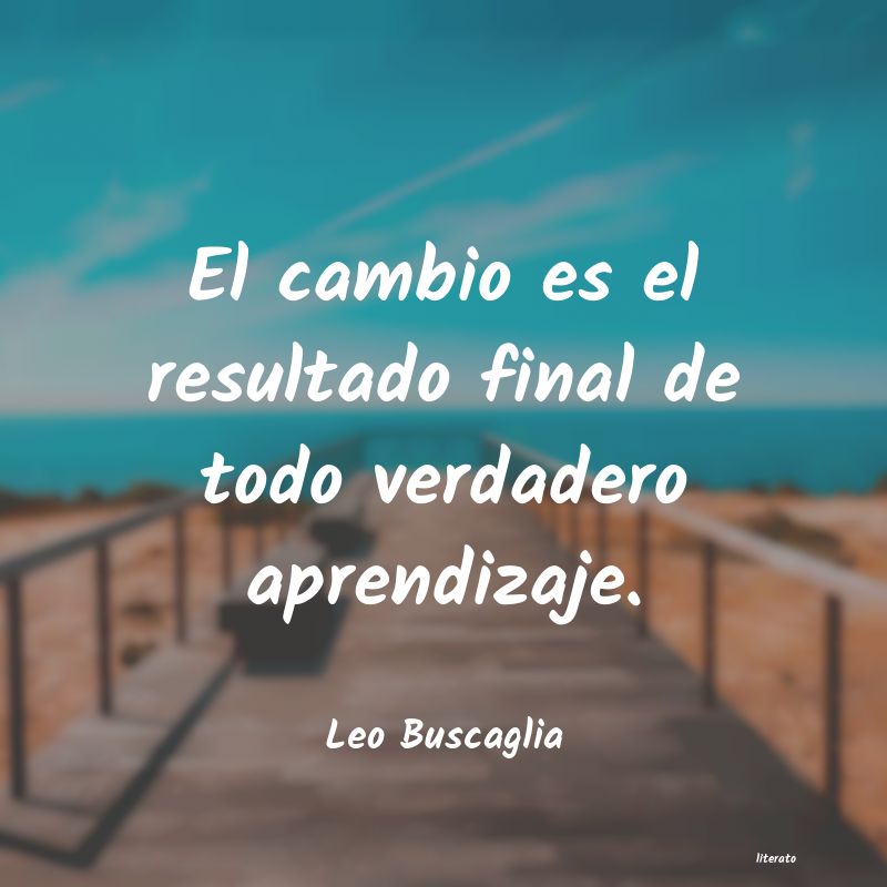 frases de Leo Buscaglia