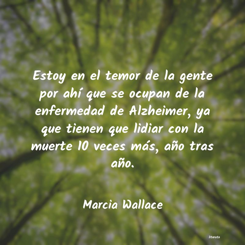 frases de Marcia Wallace