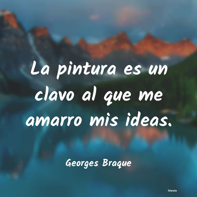 frases de Georges Braque