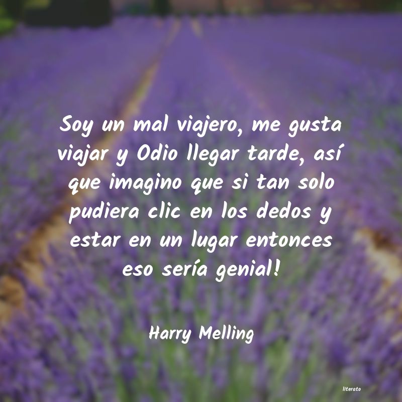 frases de Harry Melling