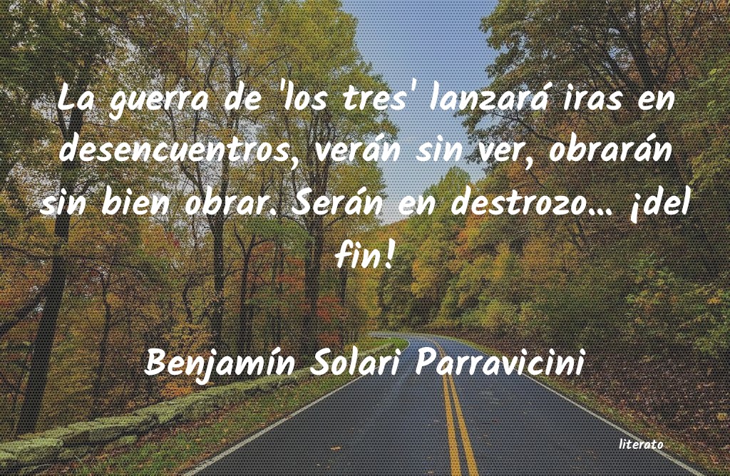 Frases de Benjamín Solari Parravicini