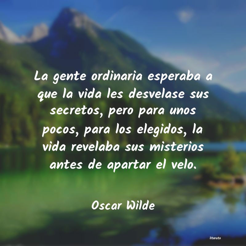 frases de Oscar Wilde