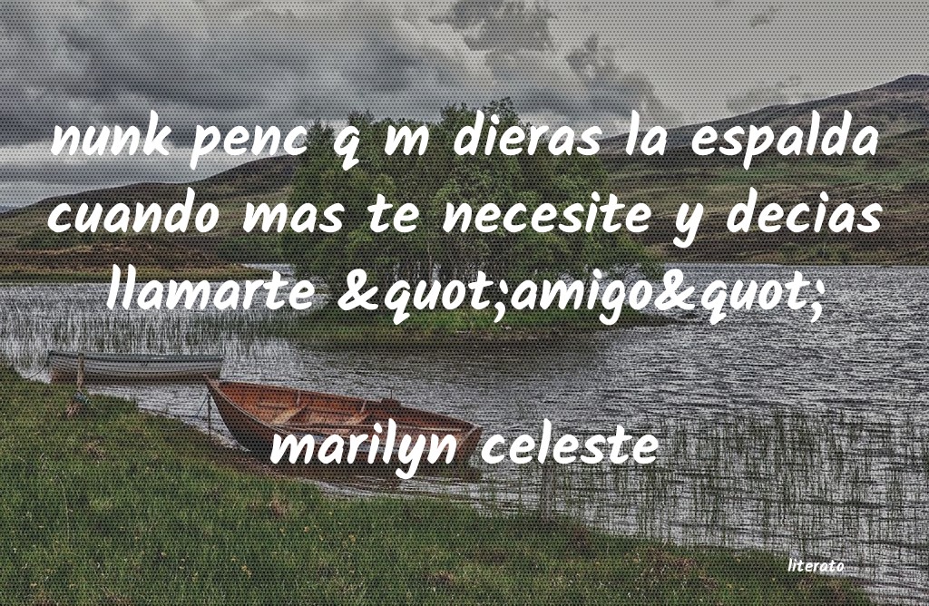 Frases de marilyn celeste